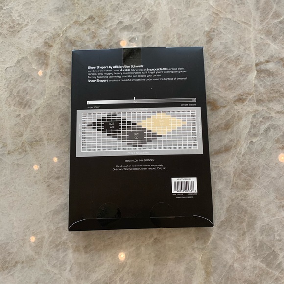 NWT ABS Allen Schwartz Shaper Pantyhose - 3 pair - Picture 2 of 3